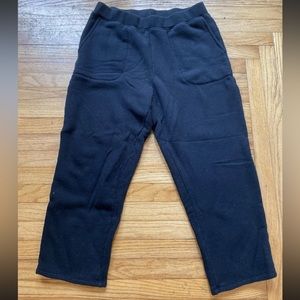 Madewell mwl Ankle Joggers size Large Black